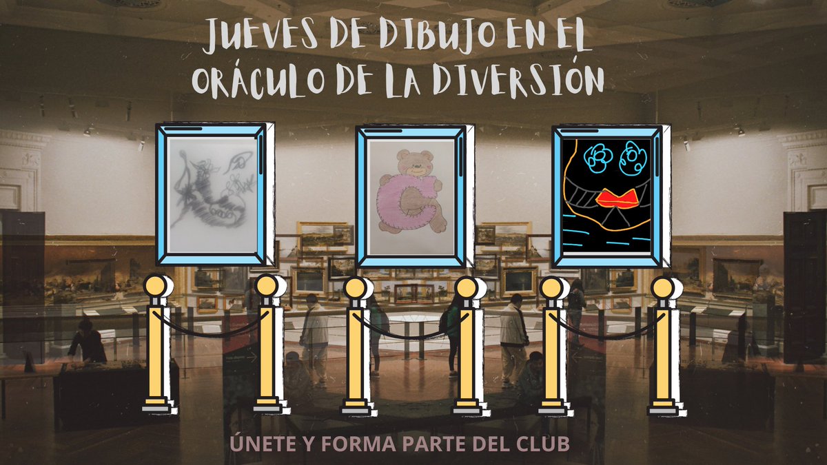 Club_oraculo's tweet photo. En el #ClubdeLectura valoramos las muestras artísticas de nuestros/as integrantes. Te invitamos a formar parte de un #Club lleno de diversión, literatura y amistad. #OráculodelaDiversión https://t.co/I6rjgWPh8y