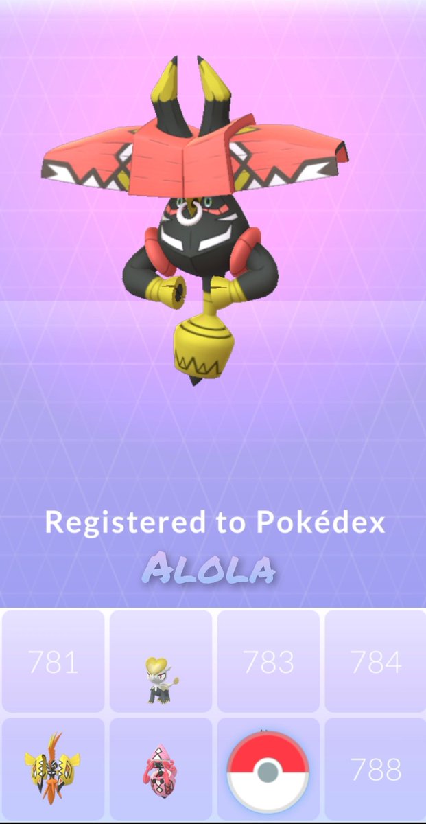 Rickazarus's tweet photo. π Tapu Bulu & many thanks for all your invitations during today's RH π
#PokemonGO #PokemonGOfriends #TogetherWeRaid #PokemonGOSeasonOfAlola #PokemonGOSpringIntoSpring2022 #Pokedex https://t.co/u9q28Ka5al