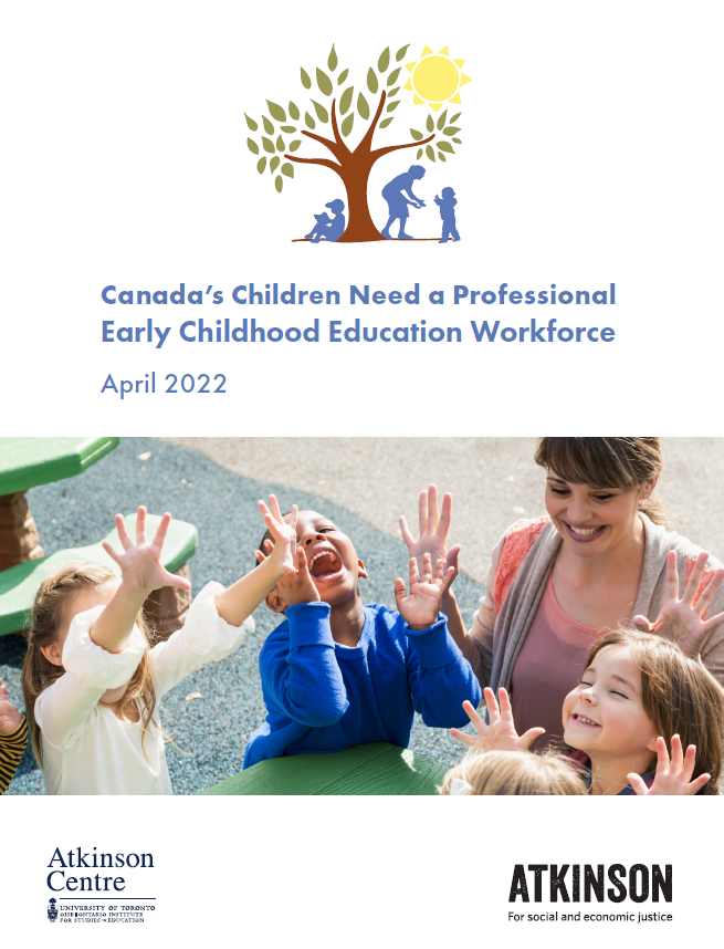 MWMFF_'s tweet photo. From @AtkinsonCentre Find out about Canada's early childhood workforce - a critical ingredient to quality early learning and child care experiences.@emisakbari @Kerry_earlyyear https://t.co/mjcM5cabKC https://t.co/IVhXXksHDk