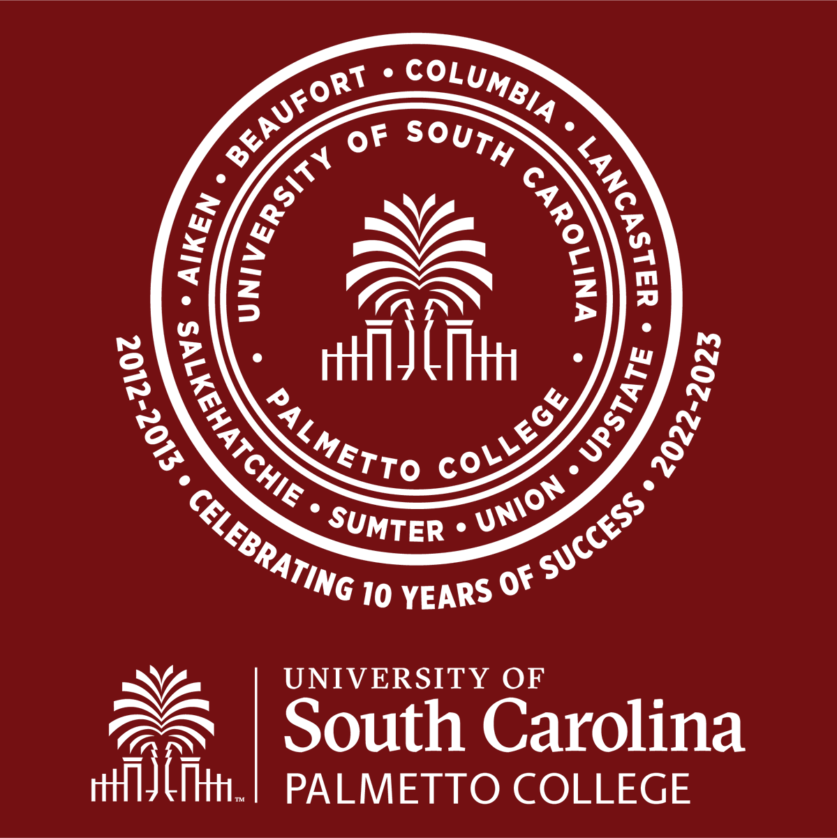 PalmettoCollege's tweet photo. Today, @UofSC @PalmettoCollege officially begins our 10th year of service and success! #PalmettoCollege10 #UofSCimpact https://t.co/QxM87Kqw9M