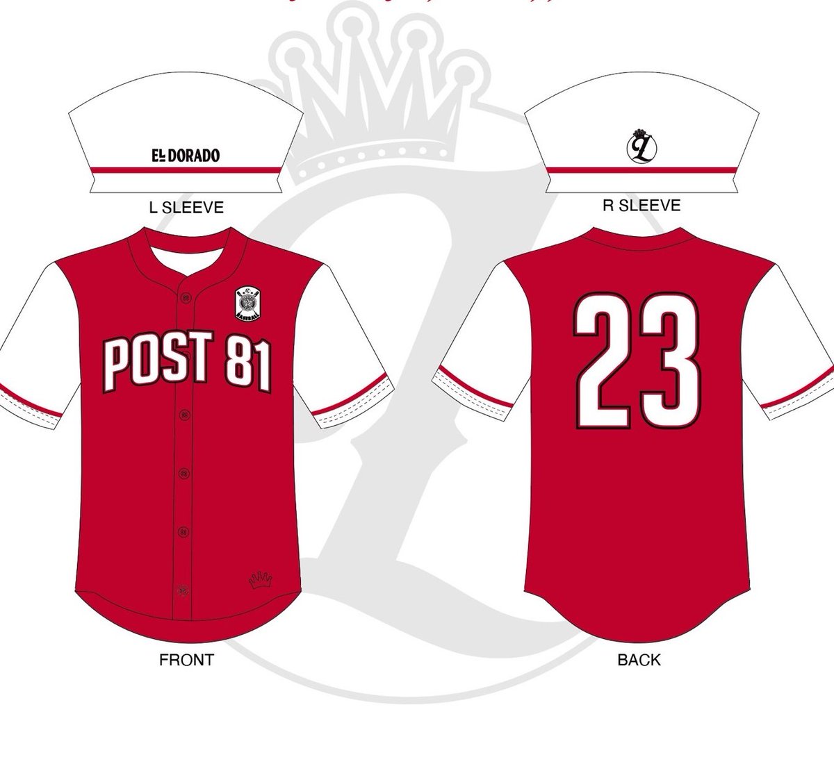 CoachMac_BSBL's tweet photo. Here is a look at the El Dorado Post 81 Summer Schedule and new Uniforms #Post81 #summerbaseball #LegendarySportsApparel https://t.co/M8xO5dsTDs