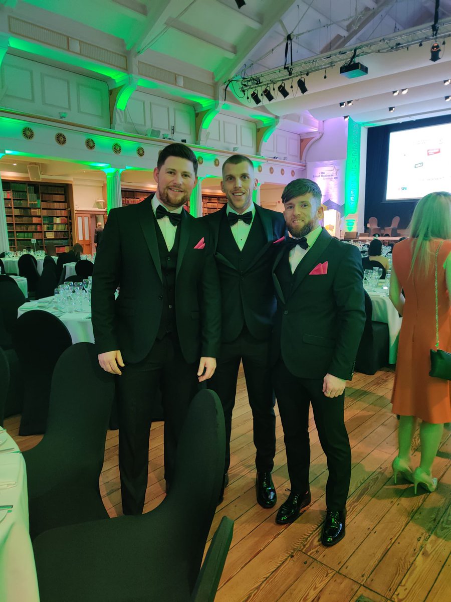 david_kieran's tweet photo. We can take out the suits for certain occasions 😬 #SFAAwards #ZOMA https://t.co/yF9KkjryNC