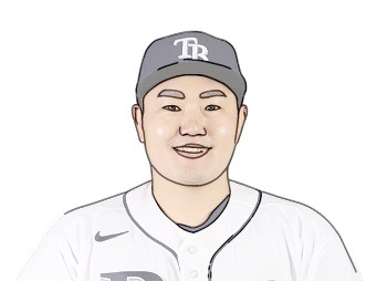 RaysMuse's tweet photo. After almost losing his job to Freddie Freeman this off-season, Ji Man Choi has been great for the Rays early.

•372 wRC+ (MLB rank:1)
•0.6 fWAR (2/3 of 2021 total)
•.704 wOBA (MLB rank:1)
•1.706 OPS (MLB rank:1)
•1.33 BB/K 

Let’s all hope for a healthy 162 from Ji Man. https://t.co/j7iW1p52Iz