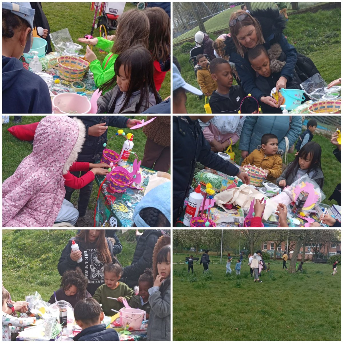 AnnIgbon's tweet photo. Huge turn out today for Easter Activities from friends of Hulme parks @HulmeOf @MCCHulme  funded by @OneMcr #Communitysoup supported by @ManCityCouncil @McrFoodbank @DCSManchester @RuthDenton16 @ky1iew @jafhussain20 @AnnetteWright @Ekua4Hulme  #2022ouryear https://t.co/QtHm5ttFhL