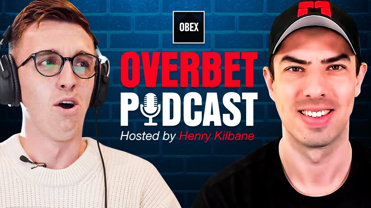 🚨New Overbet Podcast Episode with <a href="/JNandezPoker/">JNandez</a> out now🚨

Available on Spotify, Apple Podcast &amp; Google Play. Or, you can watch the entire episode on our YouTube channel right here - youtu.be/ysNR4q6rwMg

As always, drop us some feedback! We really hope you enjoy this one!👏