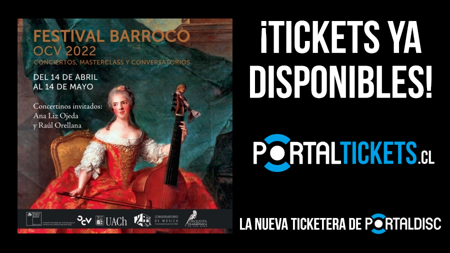 ¡ATENCIÓN VALDIVIA!
No te pierdas este gran Festival Barroco de la OCV (Orquesta de Cámara de Valdivia) que comienza este 14 y 15 de abril!
Más info y tickets online en portaltickets.cl

<a href="/OCVorquesta/">orquestavaldivia</a> 
<a href="/portaldisc/">PortalDisc</a> 
<a href="/UAustraldeChile/">Universidad Austral de Chile</a> 
<a href="/munivaldivia/">MuniValdivia</a> 
#FestivalBarroco
#ocv
FRT!