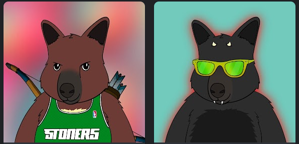 MyztiQShinoda's tweet photo. After being scammed last week, both of my Roos are back home ! Thanks to this AMAZING community. @RooTroopNFT #rootyroo #Rootroop #Demonroos https://t.co/SIKa301K1C