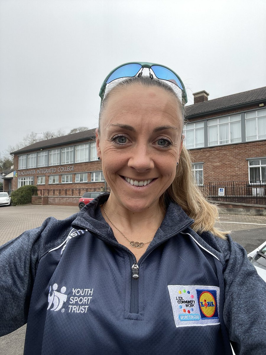 Great to visit <a href="/BlackwaterIC/">Blackwater IC</a> this week to deliver the <a href="/YouthSportTrust/">Youth Sport Trust</a> <a href="/lidl_ni/">Lidl NorthernIreland</a>  Sport for Good Programme - raising awareness of how physical activity has a positive impact on our mental well-being.
#lidlsportforgood #youthsporttrust #mentalhealth #mentalwellbeing #sportforlife