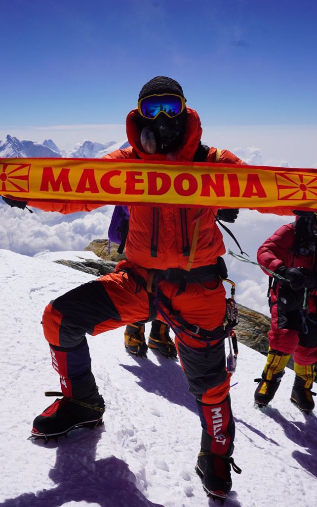 Sashko Kedev, the first Macedonian who summited Mt. Dhaulagiri (8167m) on April 9, 2022

Сашко Кедев, првиот Македонец кој се искачи на Даулагири (8167м)

#Macedonia 🇲🇰💪🏻🇲🇰🏆🇲🇰
