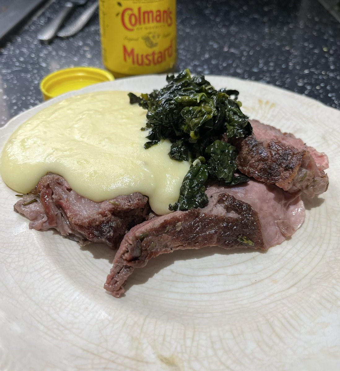 Yes that beef was great, and the cavolo nero with lemon, garlic and olive was pretty damn good, BUT THE ALIGOT!! Buttery, creamy, and CHEEESY mashed spuds, out of this world!!! #southend #foodie #Food #essex