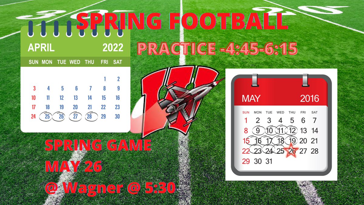 Kirby Boys Athletics (@kmsboysathletic) on Twitter photo Spring Football is in the air.
In coming 9th graders should find time to go watch and learn.
<a href="/KarenWagnerHSFB/">Wagner T-Bird Football</a>
<a href="/metzgersports/">Metzger Mustang Athletics🐎</a>
<a href="/JISD_ATHLETICS/">Judson ISD Athletics</a>
<a href="/KirbyFalcons/">Kirby Falcons</a>
<a href="/CoachStarin/">Coach Starin</a> Spring Football is in the air.
In coming 9th graders should find time to go watch and learn.
<a href="/KarenWagnerHSFB/">Wagner T-Bird Football</a>
<a href="/metzgersports/">Metzger Mustang Athletics🐎</a>
<a href="/JISD_ATHLETICS/">Judson ISD Athletics</a>
<a href="/KirbyFalcons/">Kirby Falcons</a>
<a href="/CoachStarin/">Coach Starin</a>