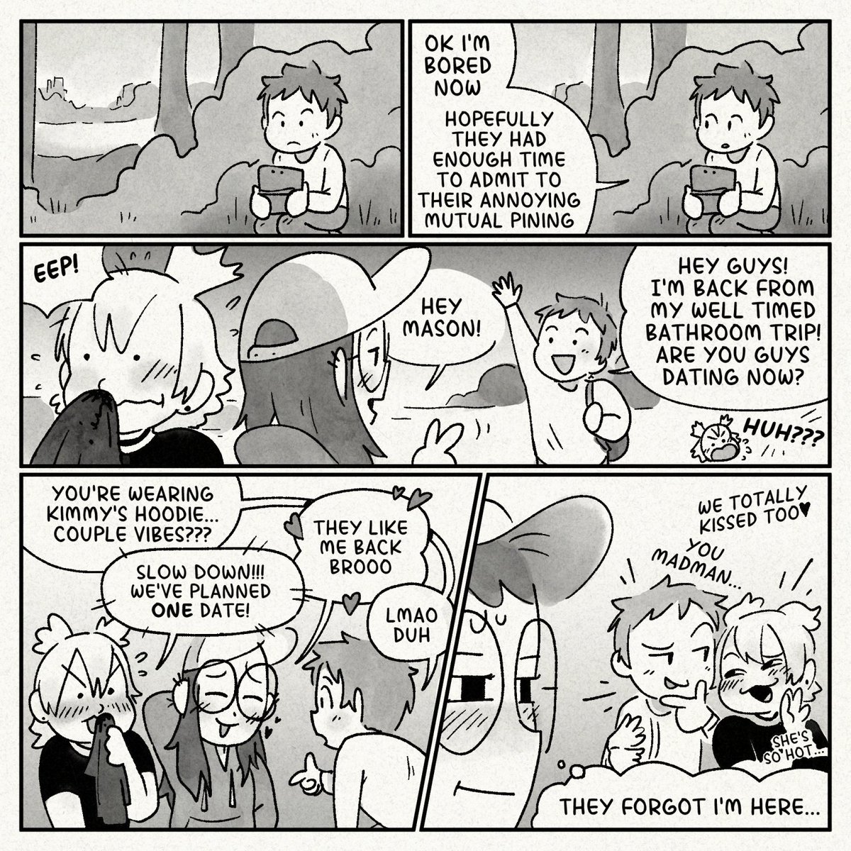 I promise masons 3ds game was equally dramatic as the confession it& #39;s just that nintendo would have copyright struck the comic