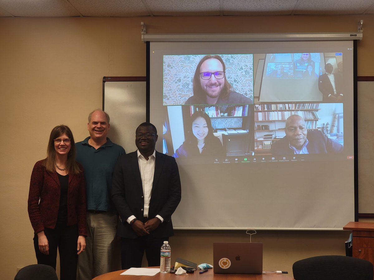 Congrats, Dr. <a href="/Adoukrack/">Donatien Adou</a> ! Was an amazing dissertation presentation. All the best for your new journey. Proud #MizzouMade !🐯