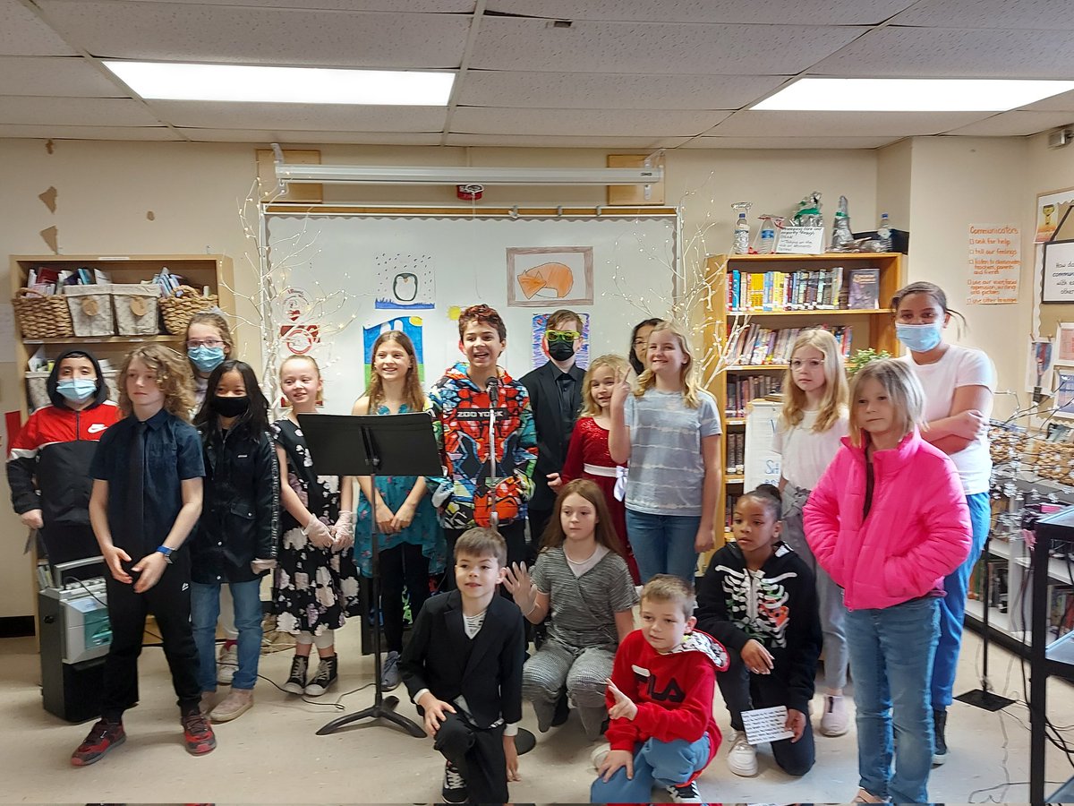 So proud of the students of 4/5. Their hard work and dedication was SO evident today at the Poetry Slam. Everyone did an incredible job. Bravo class! <a href="/mswipersroom/">Ms. Wiper</a> <a href="/mdbennie/">MDBennie PS</a> <a href="/MDBennieBulldog/">Chris Konrad</a>
