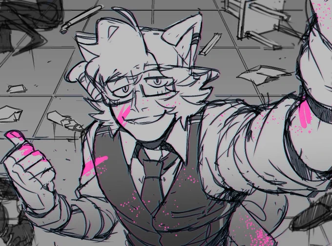 More Neon Divide doodles 