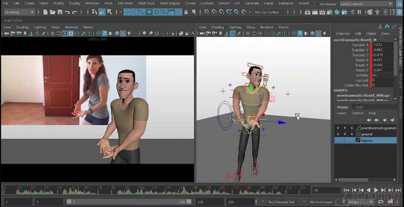 Gnomon_Workshop's tweet photo. In this new 2-hr animation workshop, Senior Animator Sarah Arduini walks through acting fundamentals and gives a step-by-step demonstration of how to approach an acting shot. Get started with a free trial: https://t.co/1E96r7MTz2 @AdskMaya #thegnomonworkshop https://t.co/5CTNZDoHu3