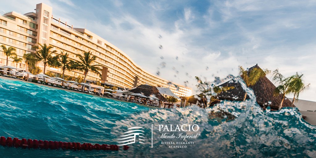 Vive la sensación del mar en nuestra alberca de olas.
#ViveLaExperiencia #MIHotelPalacio #RivieraDiamanteAcapulco