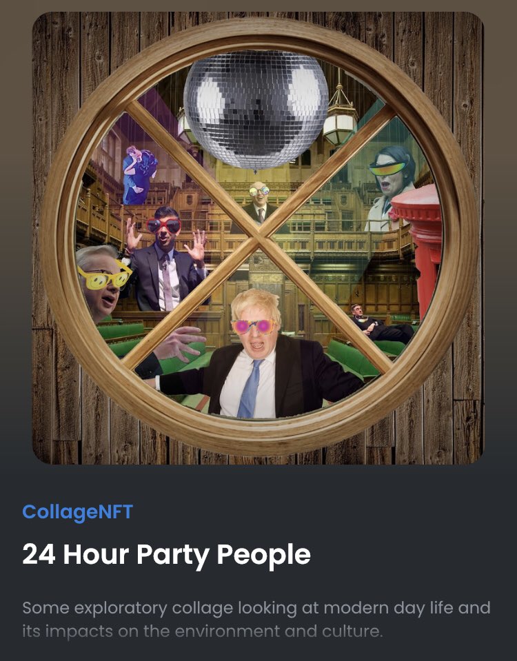 CryptoKoiBoi's tweet photo. Another new one relevant to the last couple of days. Check it out! #NFTCommunity #NFTs #NFTGiveaway #NFTProject #nftart #NFTartist #NFTshill #NFTdrop #collage #collageart #BorisJohnson #BorisJohnsonResign #BorisTheLiar #BorisOut https://t.co/0UE4yVz78k