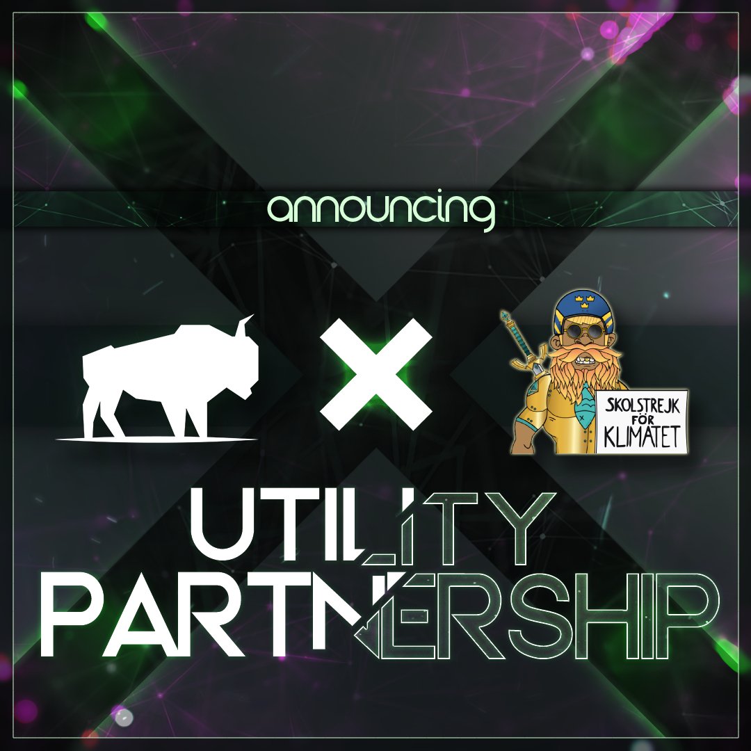 We have started to a special partnership with <a href="/project_bison/">Project Bison</a> and everyone minting Funky Viking will have special access to a partnership role in their discord to take advantage of important insight, analysis and trend reporting in #crypto. Mint at funkyviking.com #NFT