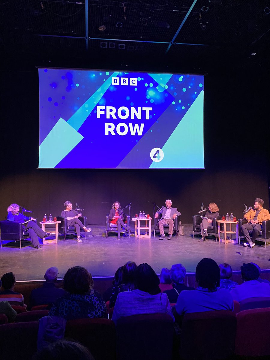 An exciting bookish afternoon in <a href="/LibraryofBham/">LibraryofBirmingham</a> watching a recording of <a href="/BBCFrontRow/">BBC Front Row</a> to launch the <a href="/readingagency/">The Reading Agency</a> <a href="/bbcarts/">BBC Arts</a> <a href="/ace_national/">Arts Council England</a> #BigJubileeRead this weekend