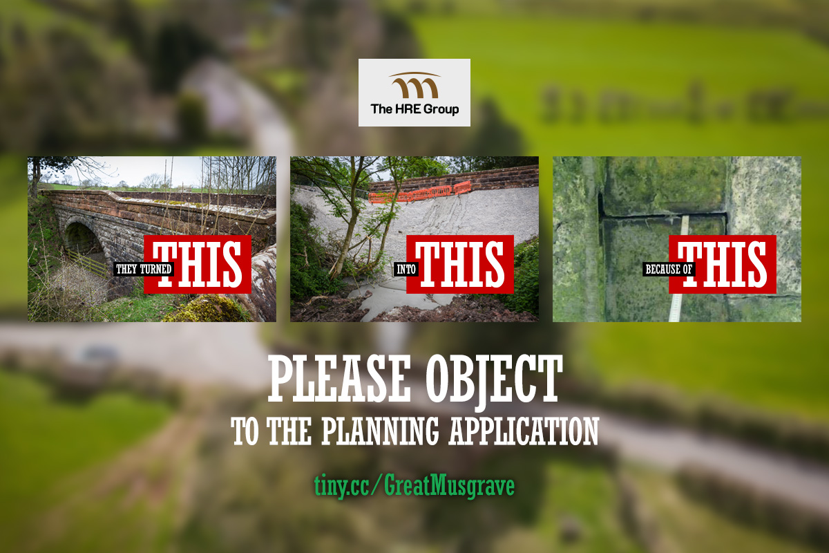 It's time to make our voices heard. The planning application to retain the #GreatMusgraveBridge infill is now public. This video explains why we must OBJECT to @NationalHways vandalism... youtu.be/2O-u8wwRkOM Here's the planning link... tiny.cc/GreatMusgrave Please RT.