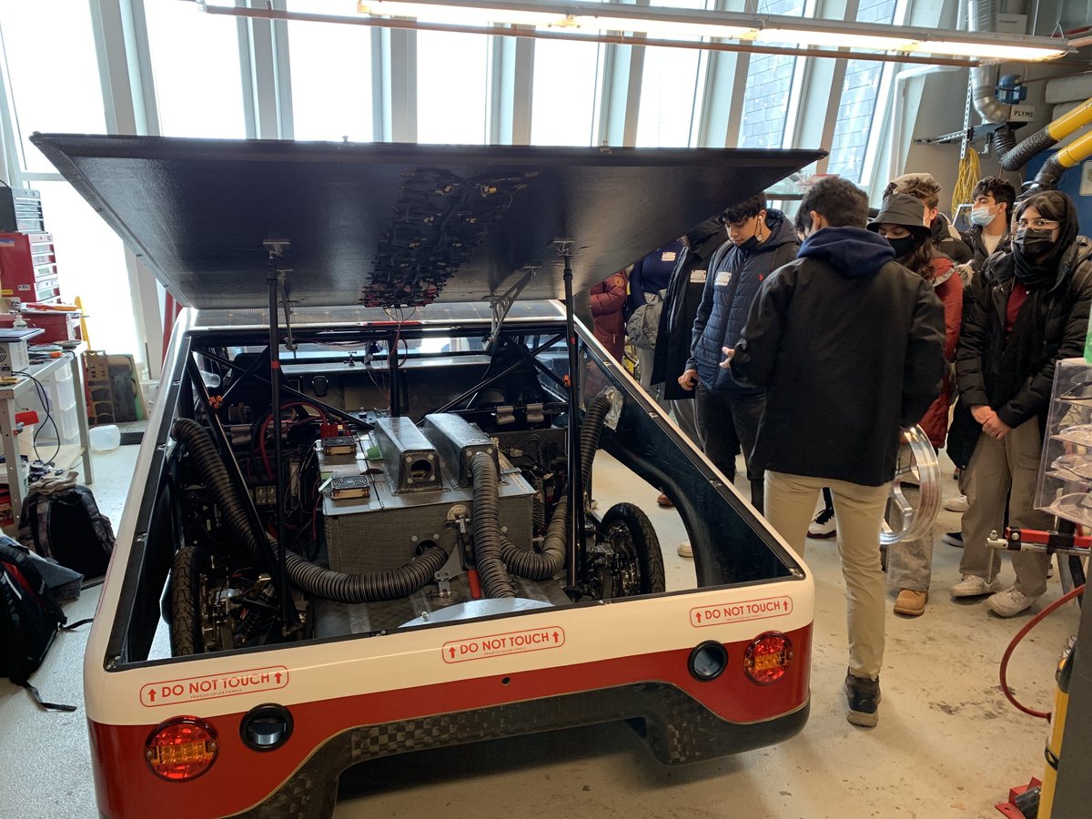 insideeducation's tweet photo. Our newest program - Regional #Gener8Summit is up and running in #YYC today. 75 jr/sr high schools participating in a series of๐ presentations this morning and tours this afternoon! Thx to @UCalgary solar and re-electric car teams, @GBTgreenbuild + @SkyFireEnergy for hosting! https://t.co/VempD6eLDy