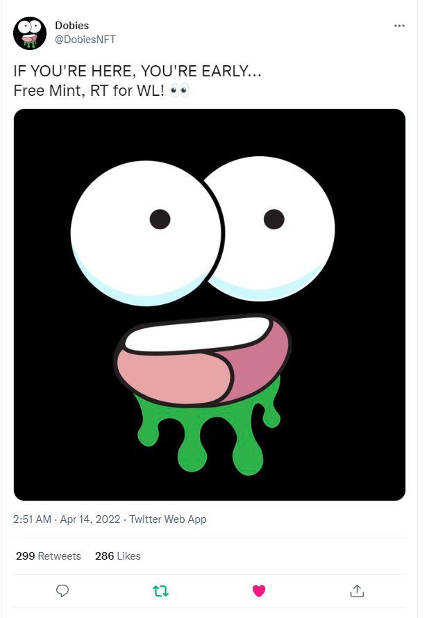 dnman0x1's tweet photo. @DobiesNFT vibe🔥🔥🔥 https://t.co/bQMq1b7LFH