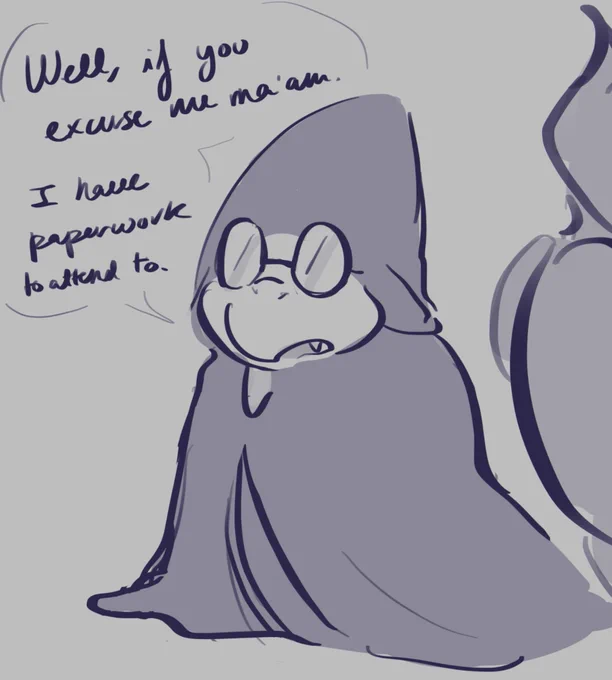 Pushing myself to scribble lore cause I'm on vacation and so horribly unfocused 😫 