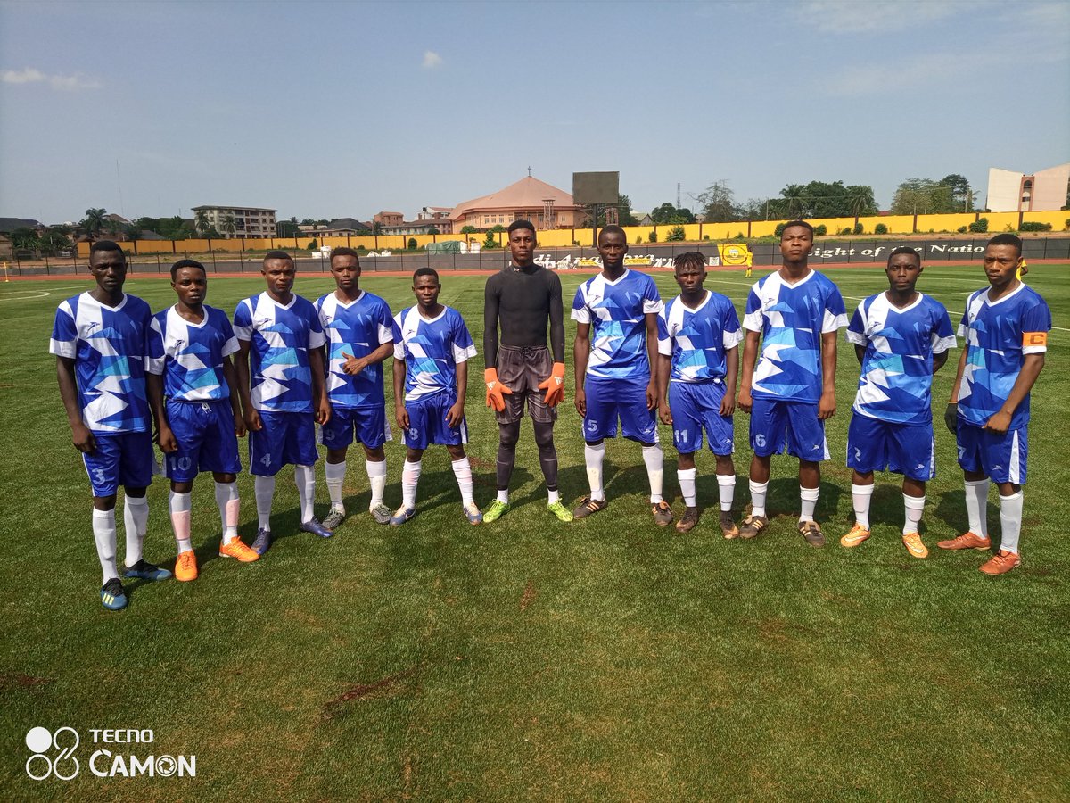 aiflofficial's tweet photo. AIFL MATCH DAY 20 RESULTS (TODAY)

VENUE: AWKA CITY STADIUM, AWKA.

9AM:
BUBENDORF FC 1-1 OBELEDU UNITED FC 

11AM:
DOSAD FC 2-2 RANGELS FA

1PM:
CARDINAL ARINZE FC 0-4 MEKON UNITED FC

3PM:
OZALLA FA 1-2 PEACE FC

AIFL SECRETARIAT https://t.co/NFaU1IRoFK