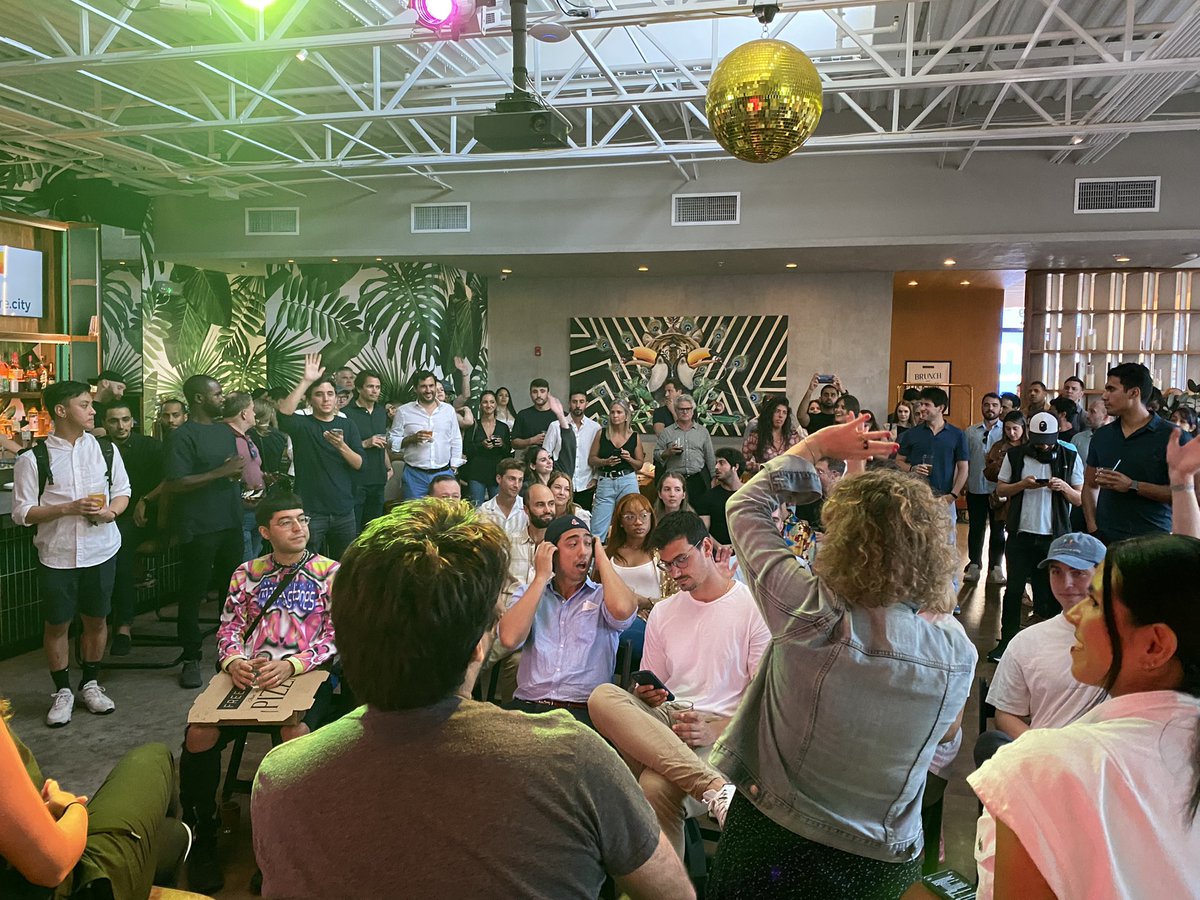 Chris Adamo (Miami 🦩 🦩 ) (@chrisadamo_) on Twitter photo What. A. Night! Thank you <a href="/TheVentureCity/">TheVentureCity</a> and #miamitech for coming out this week!
👀 <a href="/MarieBerry008/">Marie Berry</a> <a href="/Lauragestefani/">Laura González Estéfani</a> <a href="/mattgoulet/">Matthew Goulet</a> <a href="/soulafloat/">Natalia MK</a> <a href="/Lolitapriego/">Lola Priego</a> <a href="/ares1986/">Alvaro Echeverria</a> <a href="/TheFreehold/">FREEHOLD</a> <a href="/volvoshine/">Ryan RC Rea</a> <a href="/brycent_/">Brycent</a> <a href="/AlexxandraCheca/">ALEXXANDRA CHECA</a> <a href="/FlamingoCap/">Flamingo Capital</a> <a href="/jpegmorganxyz/">JPΞG Morgan</a> <a href="/tryletterhead/">Letterhead</a> <a href="/KielBerry/">Kiel Berry</a> What. A. Night! Thank you <a href="/TheVentureCity/">TheVentureCity</a> and #miamitech for coming out this week!
👀 <a href="/MarieBerry008/">Marie Berry</a> <a href="/Lauragestefani/">Laura González Estéfani</a> <a href="/mattgoulet/">Matthew Goulet</a> <a href="/soulafloat/">Natalia MK</a> <a href="/Lolitapriego/">Lola Priego</a> <a href="/ares1986/">Alvaro Echeverria</a> <a href="/TheFreehold/">FREEHOLD</a> <a href="/volvoshine/">Ryan RC Rea</a> <a href="/brycent_/">Brycent</a> <a href="/AlexxandraCheca/">ALEXXANDRA CHECA</a> <a href="/FlamingoCap/">Flamingo Capital</a> <a href="/jpegmorganxyz/">JPΞG Morgan</a> <a href="/tryletterhead/">Letterhead</a> <a href="/KielBerry/">Kiel Berry</a>