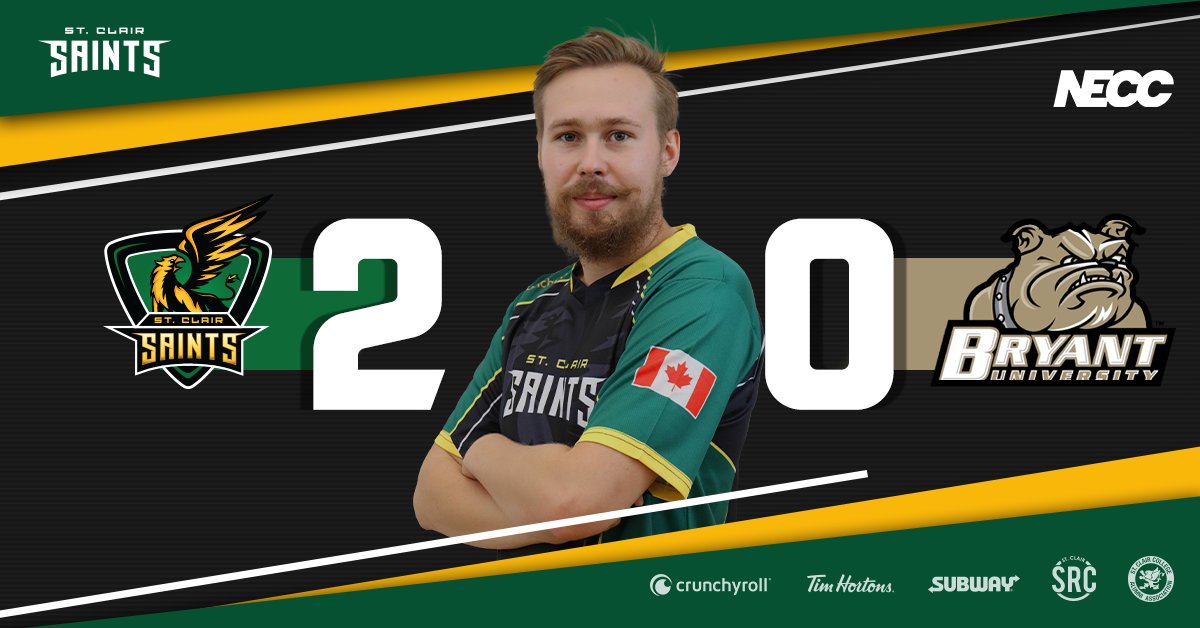 SaintsGamingCA's tweet photo. #SaintsR6 takes down Bryant University advancing to @neccgames Champions Division Semi-Finals!

Chalet: 7-5✅
Club House: 7-3✅

#GriffDiff🦅 https://t.co/ZH7HNHgaxL