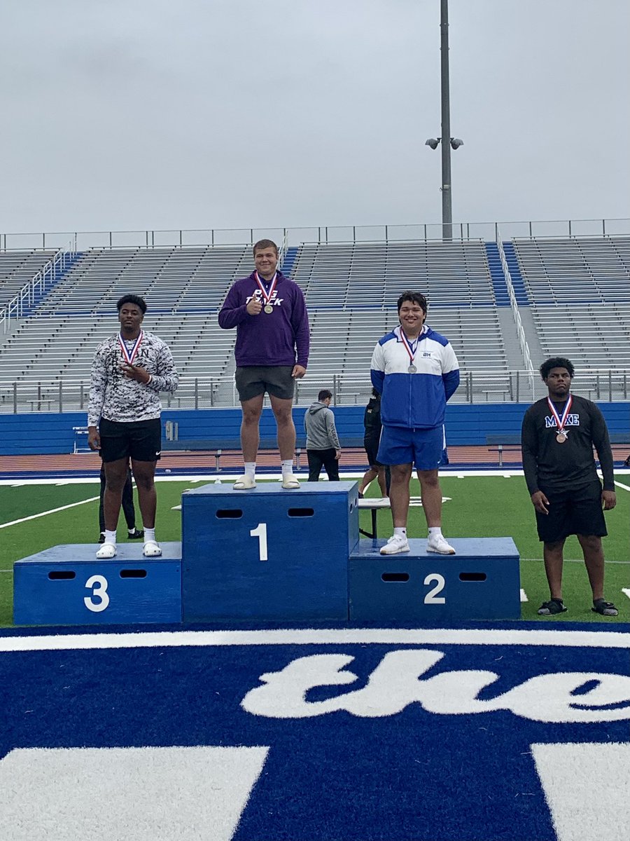 Heading to Area in the throws:

Discus-Jadyn Mabry, <a href="/MasonSchweinle/">Mason Schweinle</a>, <a href="/RachelY26746851/">Rachel Young</a> 
Shot-Amaia Alfred, Daniel Rojas, <a href="/RachelY26746851/">Rachel Young</a> 
#mindsetiseverything #beaboutit <a href="/BH_Athletics/">Barbers Hill Athletics</a> <a href="/BHBoosterClub/">BH Athletic Booster</a>