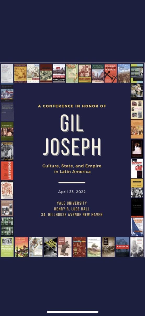 So excited to get to be back at Yale for this next weekend &amp; to get to see old pals and many folks whose work I so admire. An exciting tribute to an ever-supportive and genuinely kind and wise mentor who is loved by many many many…