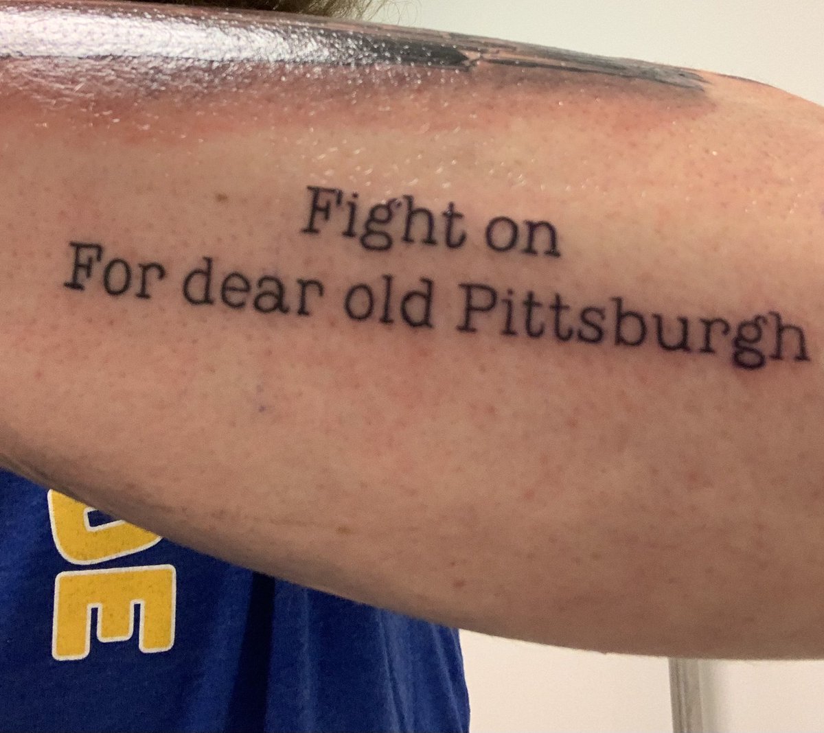 cwolfe21's tweet photo. #H2P a few new pieces added over the last couple of days. @Pitt_FB @Pitt_ATHLETICS @PittTweet https://t.co/CgKRZP5jCp