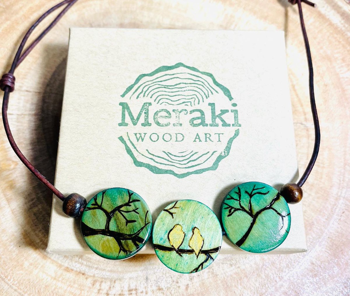 MerakiByKim's tweet photo. This beautiful love birds wearable art necklace is in my shop!

Find it here: https://t.co/cBp1WdKpEl

#wearableart #lovebirds #HandmadeHour #jewelryaddict https://t.co/T5Mhh3H6w1