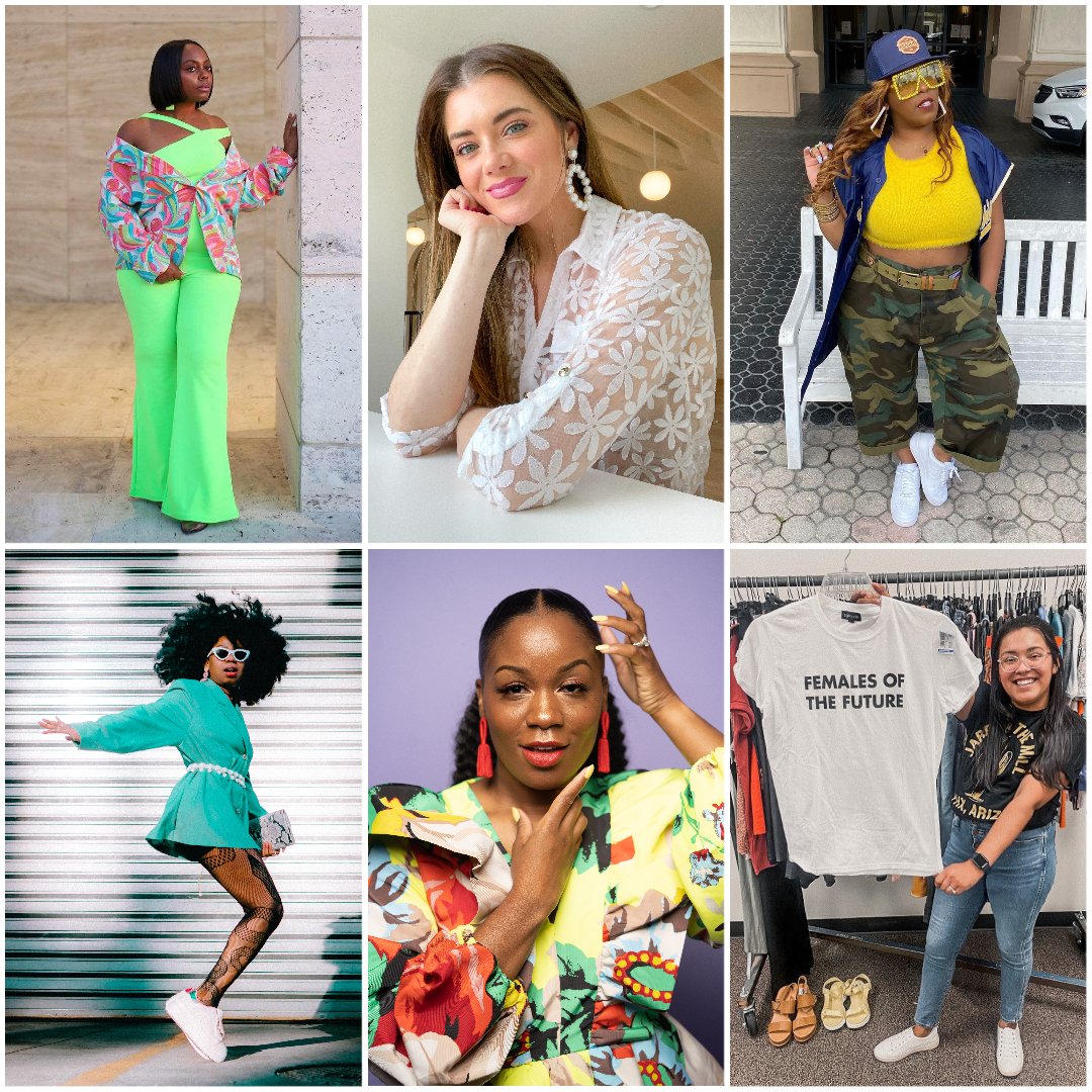 giveit2goodwill's tweet photo. Meet your #StyleWithAPurpose stylists! These six thrifted fashionistas have been hard at work curating items for you to shop next Thursday, 4/21! Join us at the Mt. Juliet Goodwill store from 5:30-7:30 p.m. More info here: https://t.co/etU0zoZ8CM https://t.co/hYivoctGit