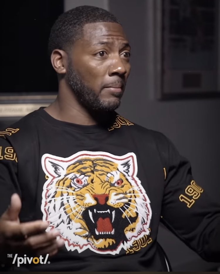 IamGramblingMan's tweet image. I need to know where Ryan Clark got this sweater from @thepivot 🔥🔥🔥🔥🔥🔥