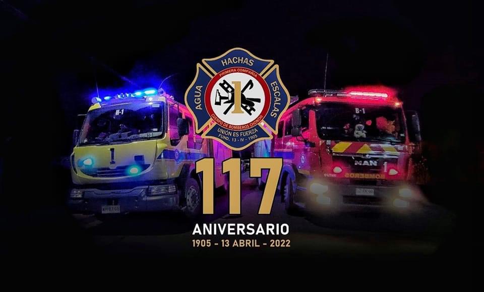 La Quinta Castro Saluda afectuosamente a la Primera Compañía del Cuerpo de Bomberos de Chonchi por hoy 13 de abril del 2022 cumplir 117 años de vida al servicio de la comunidad. Muchas Felicidades Camaradas Primerinos <a href="/PrimeraChonchi/">Primera Cia. Chonchi</a>