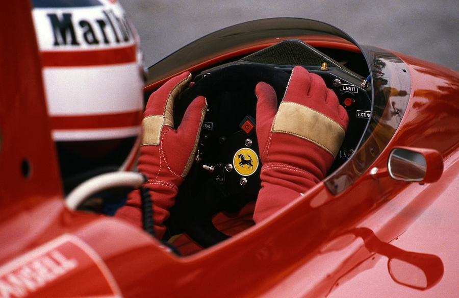 Nigel Mansell, Ferrari 640   /   GP San Marino 1989. 

#F1 📸 Sutton Images.
