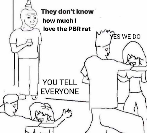 PabstBlueRibbon's tweet photo. be loud. be proud. https://t.co/HjZzkt4ftZ