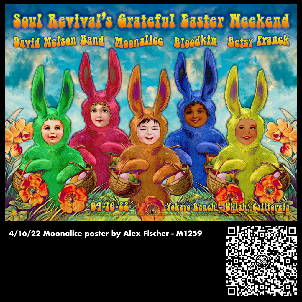 Every guest attending will receive a copy of this 
<a href="/Moonalice/">Roger McNamee</a> poster after the show! 🐰M1259
🎟: eventbrite.com/e/soul-revival…