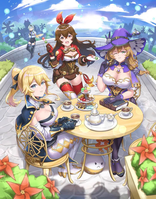 Mondstadt Tea Time🍵
#GenshinImpact #原神 
