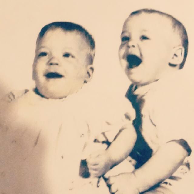 cherylnash2's tweet photo. Little known fact…I have a twin brother! And today we celebrate our birthdays. #wombmate #twinning https://t.co/fmc3sen5UK