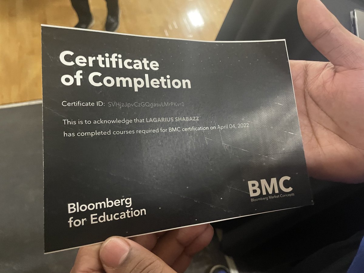 romules_'s tweet photo. Just within 4 weeks of opening the Bloomberg Financial Lab, several students already have achieved the Bloomberg Certification.
#Mac2020 College & Career Ready- TPS Proud! https://t.co/6x0R9n9690