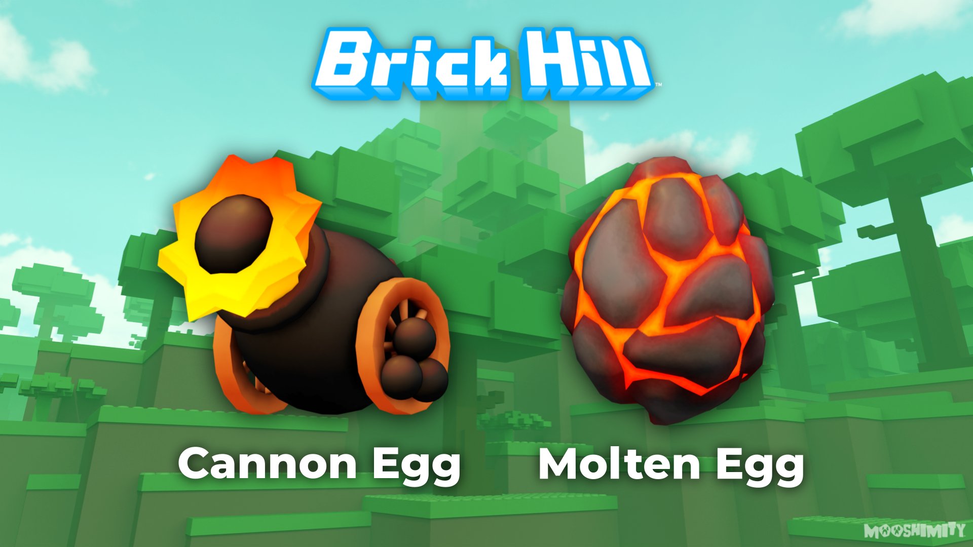 Brick Hill on X: Congratulations, you've cracked the two eggs' identities!  More intel on this world, the Scrambled Isles can be found at   !  / X