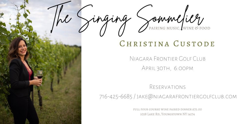 Singing Sommelier @ Frontier Golf Club - christinacustode.com/event/singing-…
