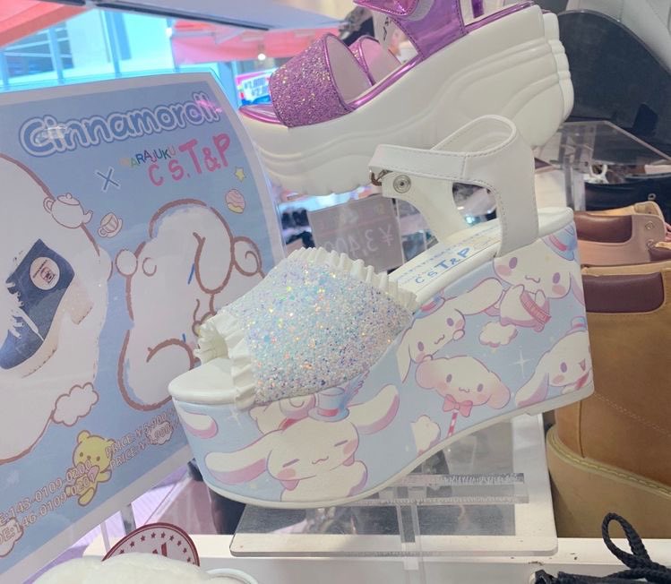 sanrio daily on Twitter "cinnamoroll platform shoes 💫 https//t.co