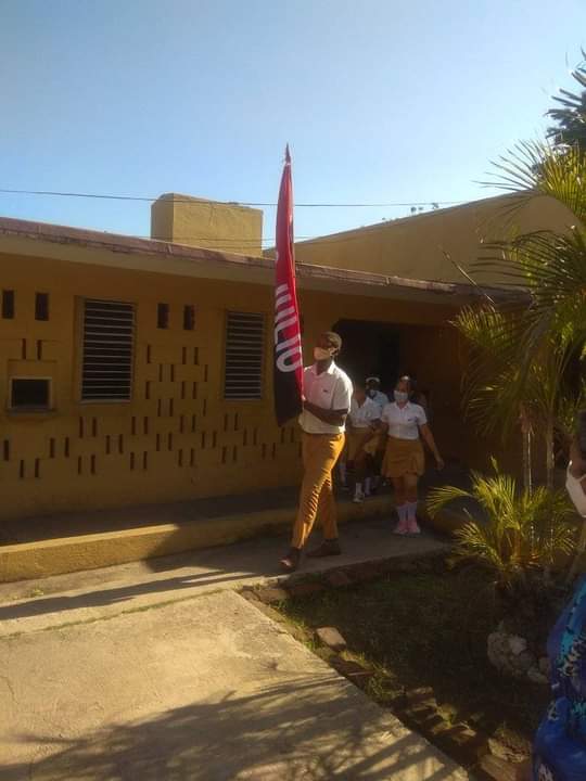 GlendaRR3's tweet photo. En saludo al 50 aniversario del destacamento Manuel Ascunce Domenech quedan constituidas las aulas pedagógicas en las secundarias santiagueras @GemaDiaz_Diaz @CubaMined @dpestgo https://t.co/iDX1dIvURD