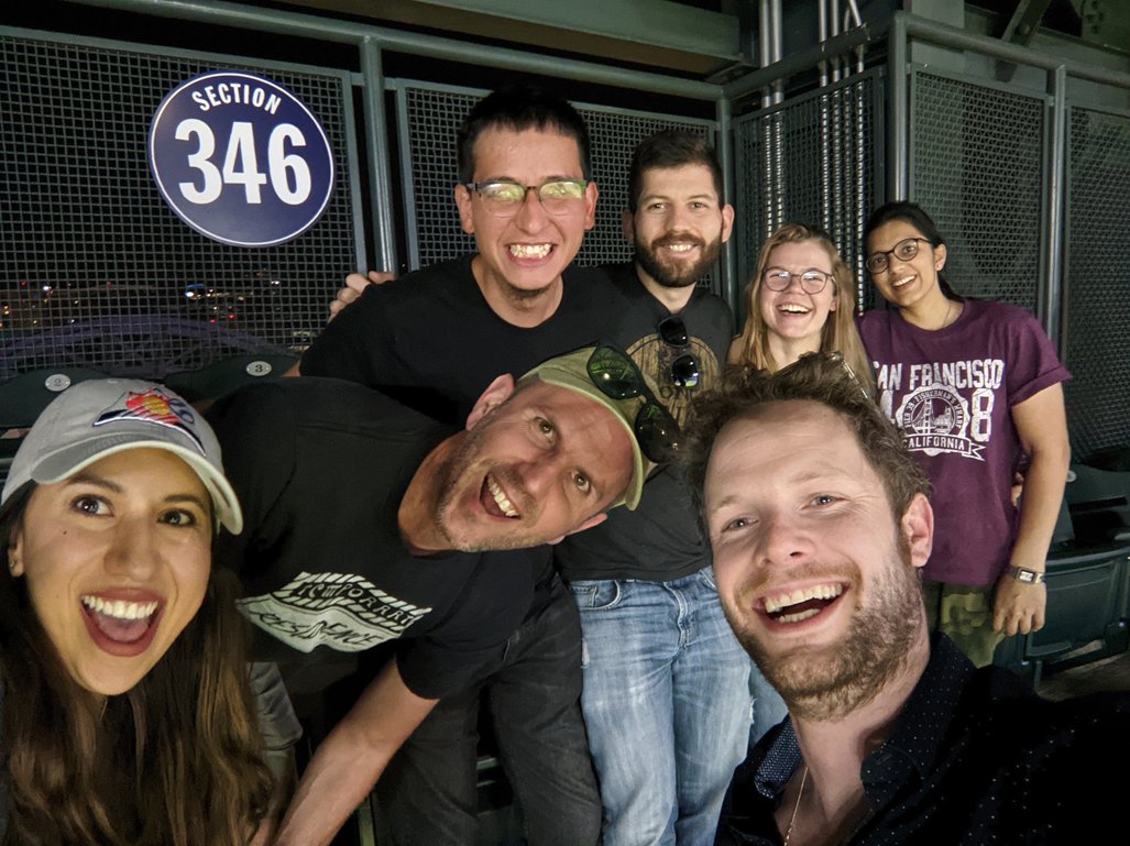pietras_eric's tweet photo. Hey everyone, the Pietras Lab is hiring! We're looking for a new research technician who is excited by science,  and enjoys working with some incredible lab colleagues (and a PI who has to bend over for photos)! Job posting here - please share! https://t.co/KCaiMydTTD https://t.co/GbXUdBdH33