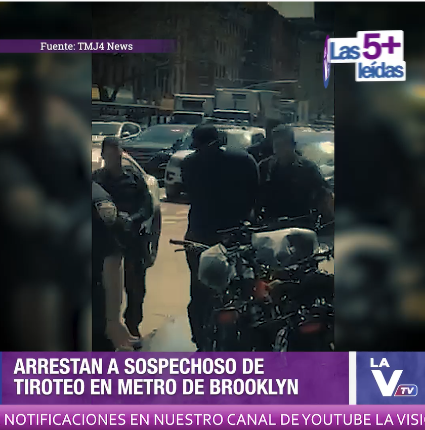 nuevanews_'s tweet photo. #LasMasLeidas | 🟣Estas son las 05 noticias más leídas del día: #13Abril

1⃣  Arrestan a sospechoso de tiroteo en metro de Brooklyn.

#URGENTE #BrooklynSubwayAttack #Brooklyn #brooklynsubway #NewYork #brooklynattack 

Entérate de más aquí ➡️ https://t.co/edp9Dy2APO https://t.co/HQnxnlsZdA